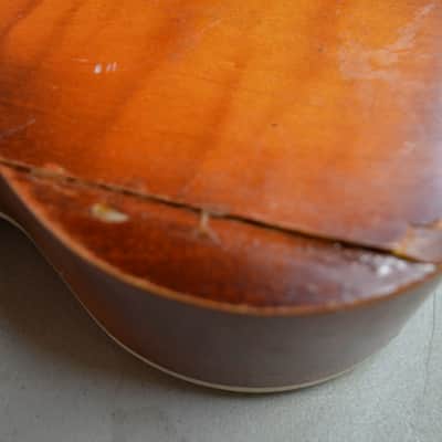 Harmony Vintage Soprano Ukulele in Aged Honeyburst Finish image 3