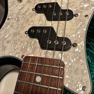 G&L USA Comanche (2000-02) Green Swirl image 3