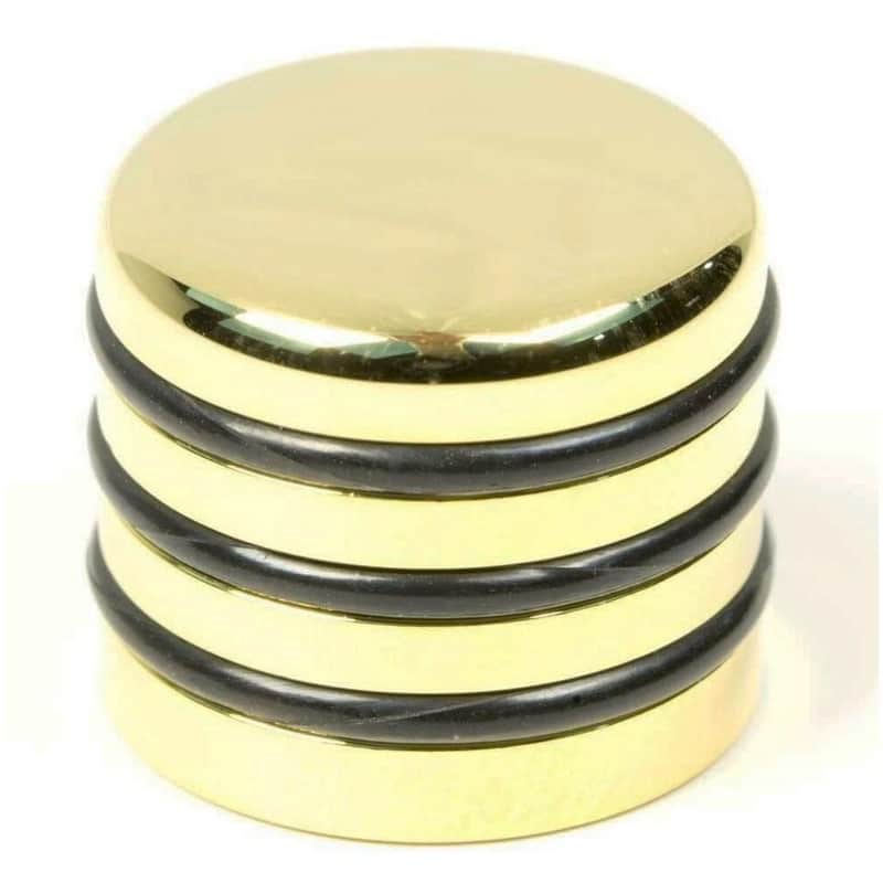 NEW Hipshot O-Ring Guitar & Bass Control Knob for 6mm Split or Solid Shaft, GOLD image 1