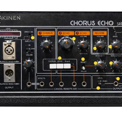 Roland SRE-555 Chorus Echo 1980 - 1984 - Black