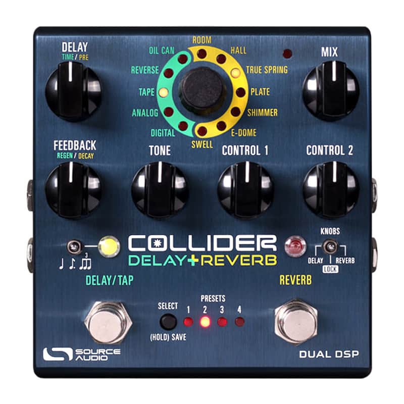 Source Audio SA263 Collider Delay + Reverb | Reverb Canada Source Audio SA263 Collider Delay + Reverb | Reverb Canada
