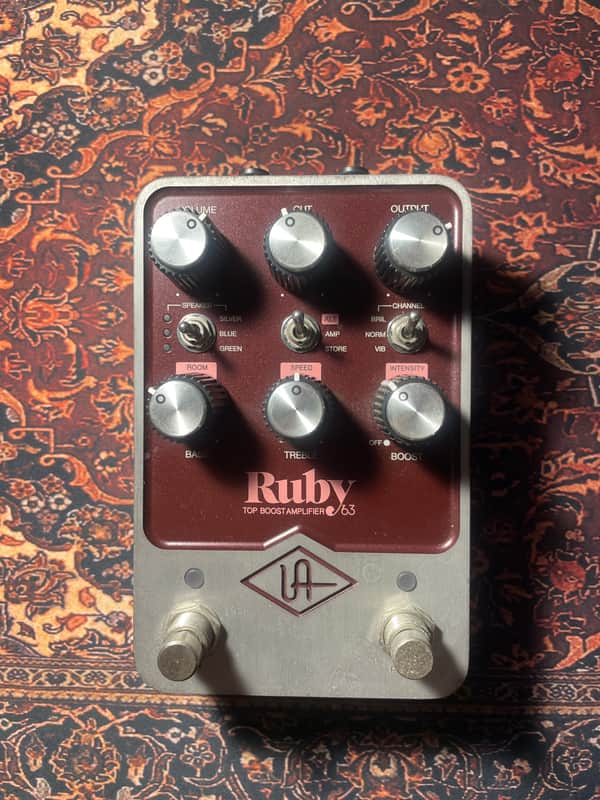 Universal Audio Ruby ’63 Top Boost Amplifier 2022 - Present - Ruby / Silver