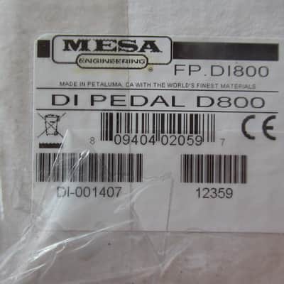 Mesa Boogie Subway+ Bass DI-Preamp Pedal 2010 image 8