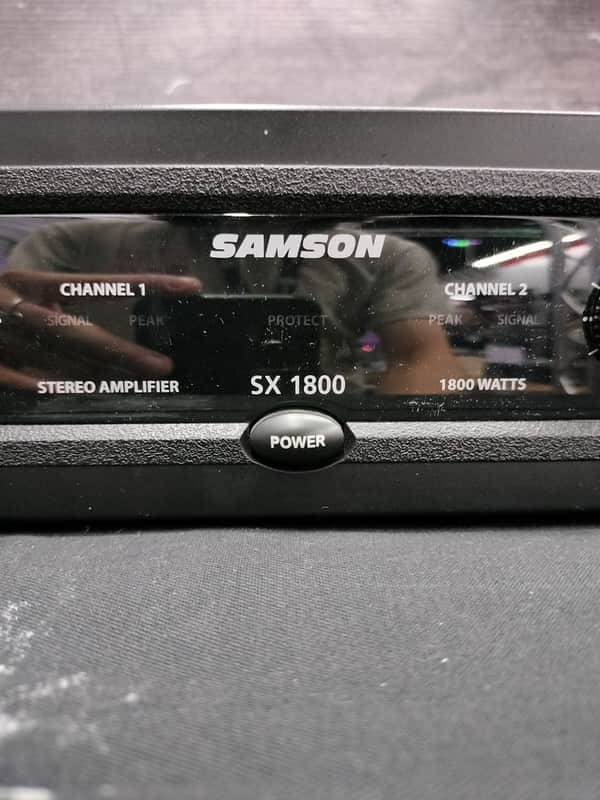 Samson SX 1800 Power Amplifier (San Antonio, TX) | Reverb