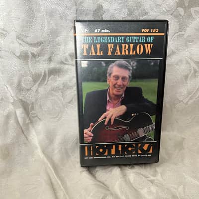HotLicks Productions. The Legendary Guitar of Tal Farlow. Instructional video (VHS) VHS image 1