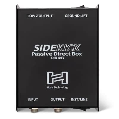 Hosa DIB-443-CABLE-K Passive DI Box with 2x 10' 1/4 and a 25' XLR Cable image 4
