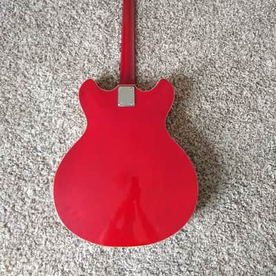 Oscar Schmidt OE30-CH Semi-Hollow Cherry 2000s image 6