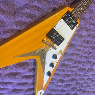 Epiphone Popa Chubby Signature Flying V 2001 - 2003 - Korina image 4