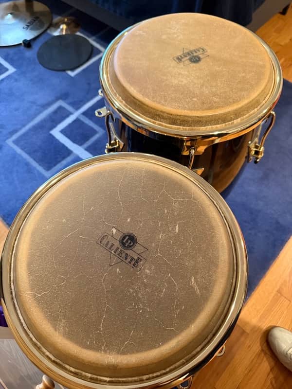 Used LP Caliente Congas (with stand) image 1
