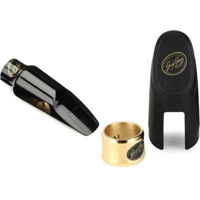 JodyJazz JET Series Alto Saxophone Mouthpiece with Ligature and Cap - 5 image 1