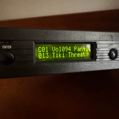 E-MU Systems Proteus/1 XR Rackmount 32-Voice Sampler Module 1989 - Black image 3