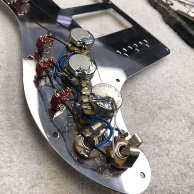 Electrical Guitar Company Jerry Garcia Acrylic Hybrid OBEL aluminum neck 2019 Polished image 8