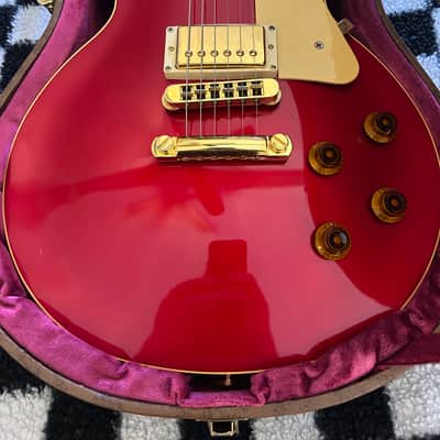 Gibson Les Paul Standard - 1982 Limited Edition Candy Apple Red Ebony Fretboard #0226. Rare! Tim Shaw Pickups Norlin Era image 2