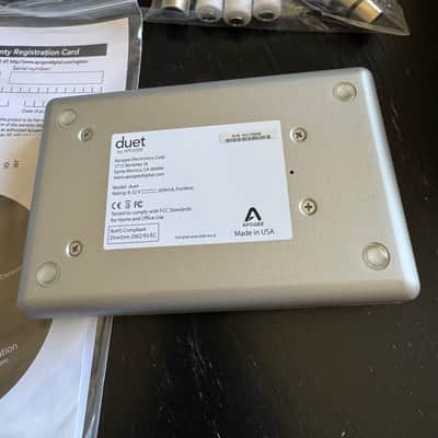 Apogee Duet Firewire Audio Interface 2000s - Silver image 9
