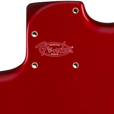 Fender Deluxe Series Stratocaster HSH Alder Body 2 Point Bridge Mount, Candy Apple Red image 10