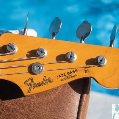 2017 Limited Edition Fender MIJ Traditional '60s Jazz Bass Reissue - Vintage Natural Finish - Pro Set Up w Perfect Frets/Action/Intonation! (JB-62) image 2