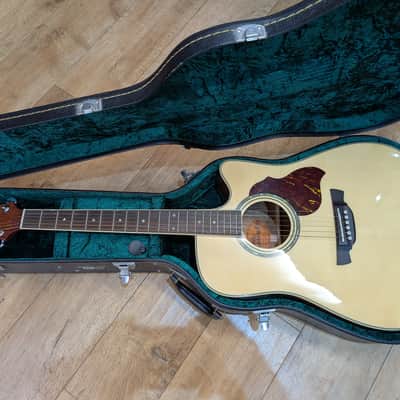 Crafter DE8/N Electro Acoustic Guitar image 9
