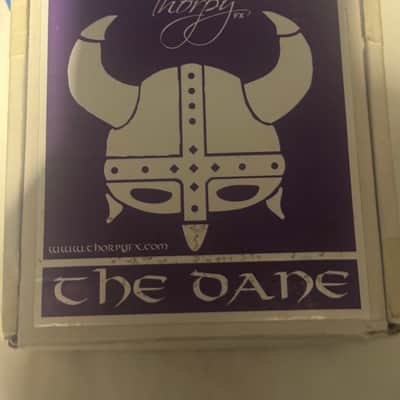 ThorpyFX The Dane Peter Honore Signature Overdrive / Boost 2010s - Silver / Purple image 2
