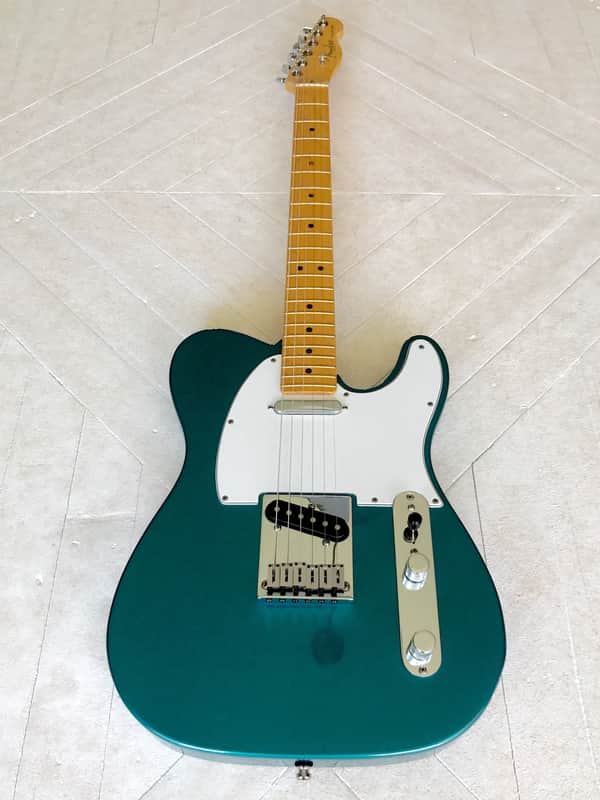 Fender American Standard Telecaster 1998 Aquamarine | Reverb