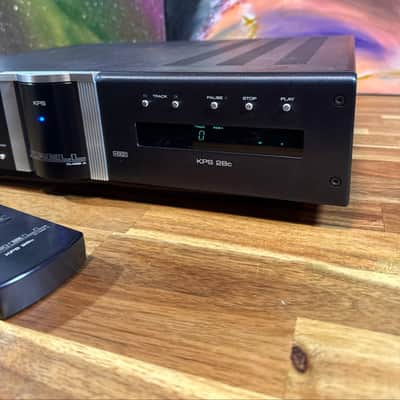 Krell KPS 28c Black Cd Hdcd Player class A With Original Remote Audiophile image 2