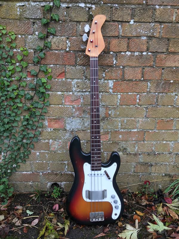 Vox Symphonic Bass 1965 Sunburst image 1