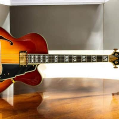 D'Angelico Excel Exl 1 Archtop Single Cutaway Hollow Body, Dark Iced Tea Burst * w/Case DAEEXL1DITBGT image 14