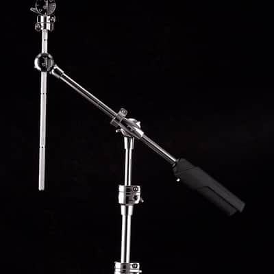 Pearl Pro Boom Cymbal Stand with GyroLock Multi-Angle Tilter and Removable Counterweight - Chrome (BC2030) image 2