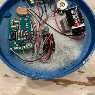 Analogman modded JHF2 Fuzz Face - SB175 - Rare Color! image 6