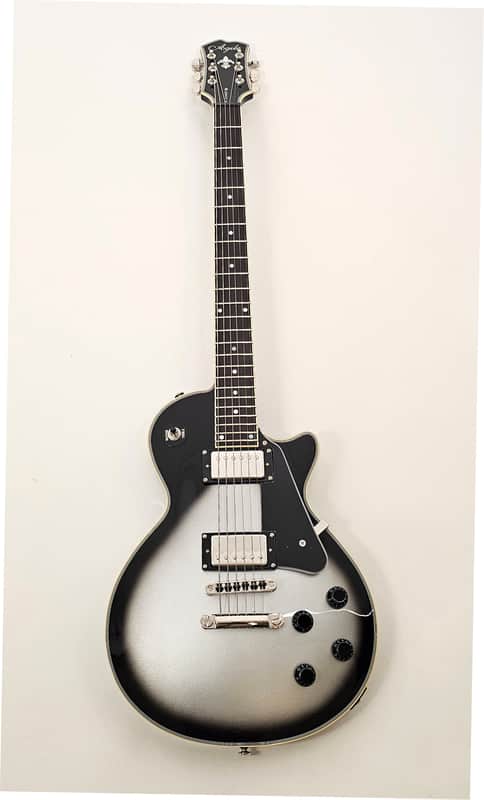AL-3200MCC -28 Silverburst Bound DOT 28 Baritone Electric Guitar image 1