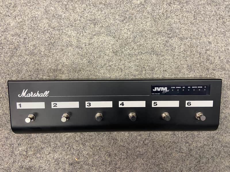 Marshall PEDL-00044 JVM 6 Way Footswitch 2010s - Black image 1