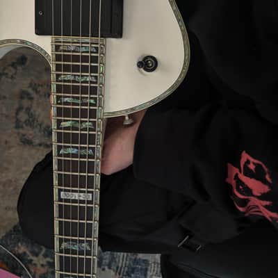 ESP LTD EC-1000 Deluxe - Snow White (2007) image 7