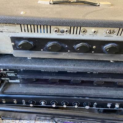 Sunn Concert Bass + Concert Slave Stack – Working 1970s Vintage Solid State Bass Rig (Matching Pair) image 2