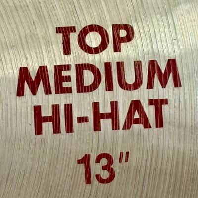 13” Paiste 2002 MEDIUM Hihats 811g 1111g image 3