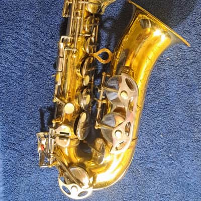 Romeo Orsi Alto Saxophone-Handmade in Italy-Stenciled L'Artigiana Musicale Milano In Good Condition image 3