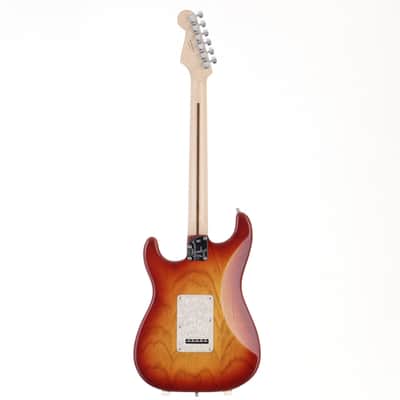 Fender American Deluxe Stratocaster SCN Ash with S-1 MF, Aged Cherry Sunburst [DZ9338164] (06/29) image 2