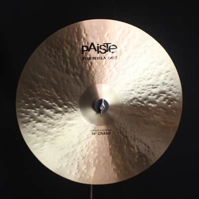 Paiste 18" Formula 602 Modern Essentials Crash - 1479g (video demo) image 1