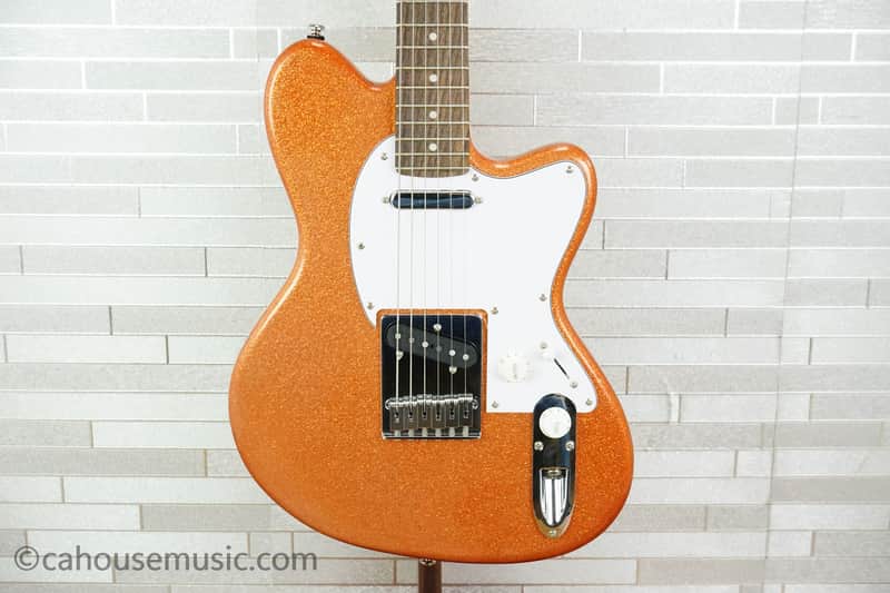 Ibanez YY20-OCS Yvette Young Signature Talman - Orange Cream Sparkle image 1