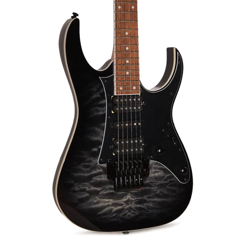 Ibanez RG450QMBTGB RG Standard Electric Guitar Transparent Gray Burst image 1