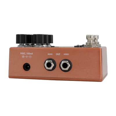 Walrus Audio 900-1085O Monumental Stereo Harmonic Tap Tremolo - Orange image 6