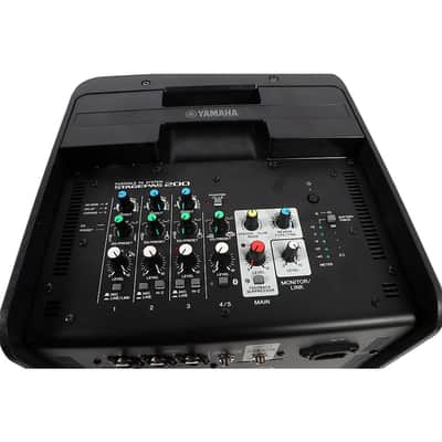 Yamaha STAGEPAS 200 8" Portable  Powered PA With 5-Input Mixer Regular image 4