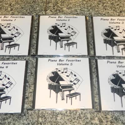 PianoDisc Player Piano 6 CD Set of Piano Bar Favorites 120 Songs over 7 Hours of music image 2