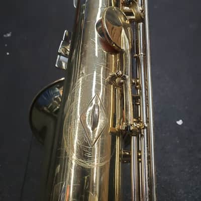 King Super 20 Bari Sax 1960 - Lacquered Brass image 5