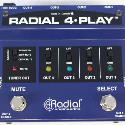 Radial 4-Play Multi-Channel Direct Box