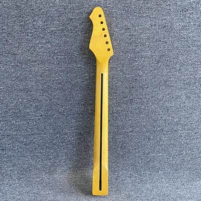 Yellow Sanches Guitar Maple Neck, 22 Frets Fingerboard image 6