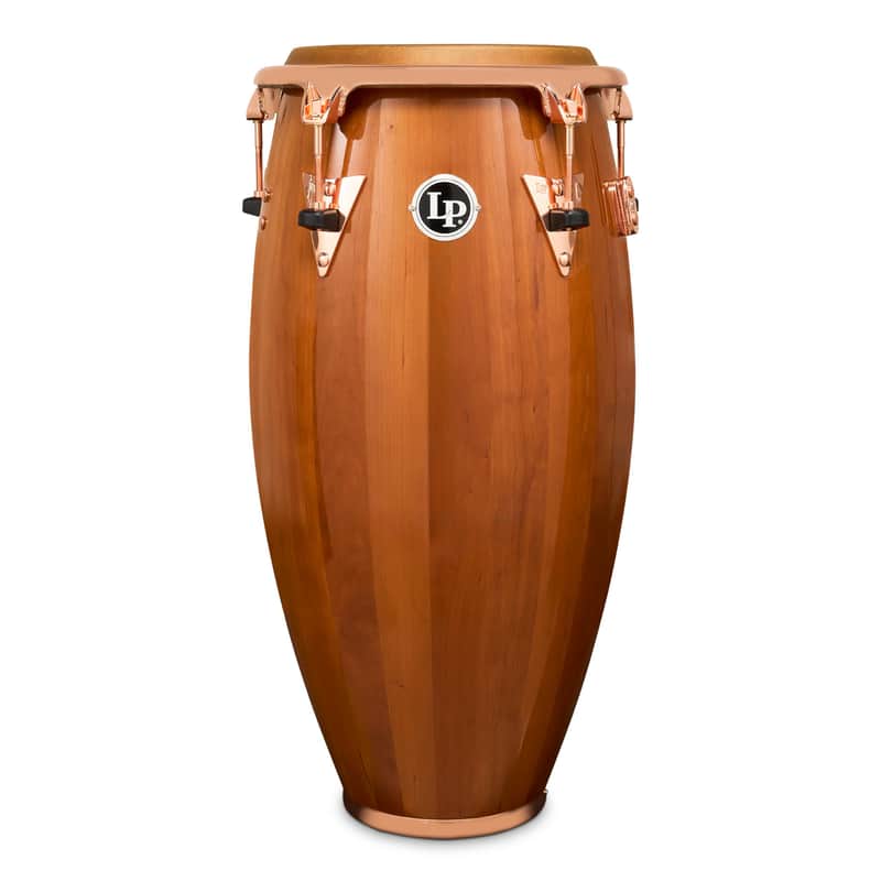 Latin Percussion Limited Cherry Quinto Drum - 30" Tall, Natural Rawhide Head imagen 1