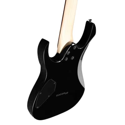 Ibanez GRG7221QATKS Gio Series 7 String Electric Guitar (Quilted Maple Black) image 6