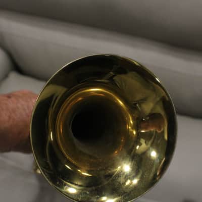 A York Bb Trumpet Model Custom 1942 in a Hard Case & Real Nice   # 1 T image 9