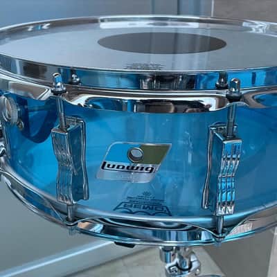 Ludwig Vistalite 1976 Blue image 6