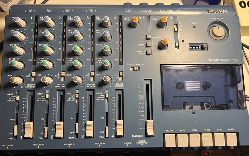 Tascam Portastudio 414 MKII 4-Track Cassette Recorder | Reverb France