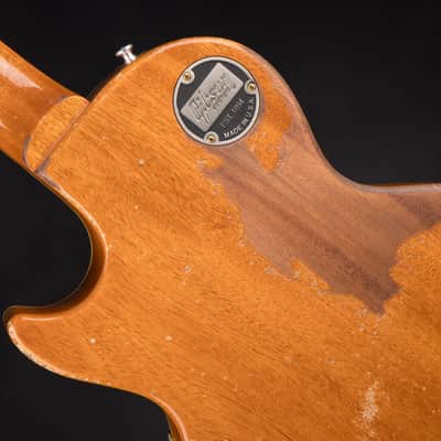 2021 - Gibson Custom Shop Made 2 Measure Murphy Lab '59 Les Paul Standard Murphy Painted Ultra Heavy Aged Orange Lemon Fade image 12